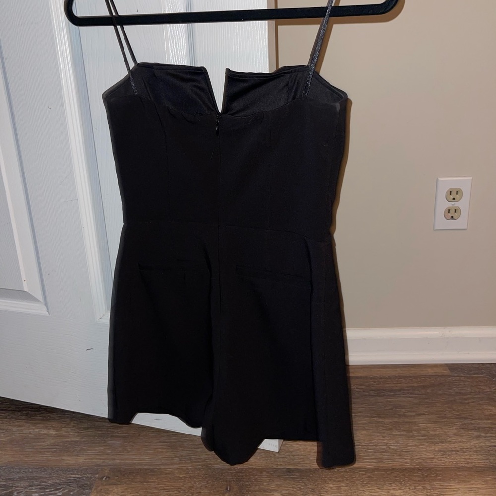 Monteau Strapless Black Romper No Pockets - Picture 5 of 5